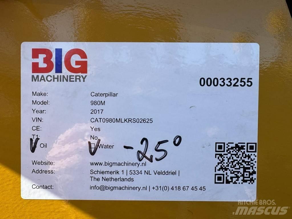 CAT 980M Pás carregadoras de rodas