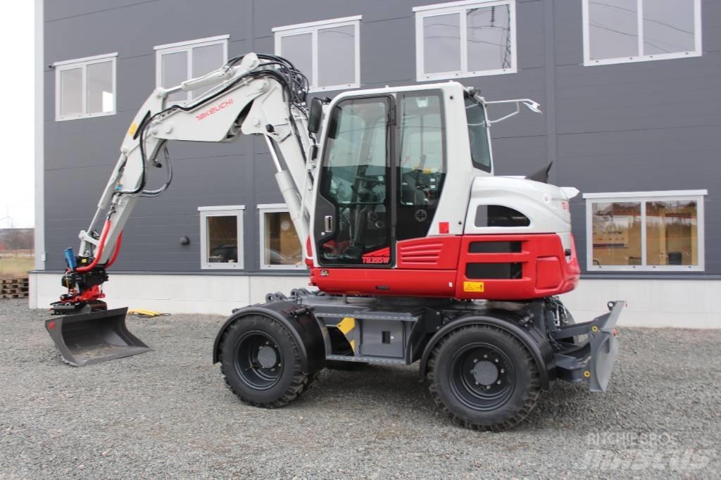 Takeuchi TB395W Escavadoras de rodas