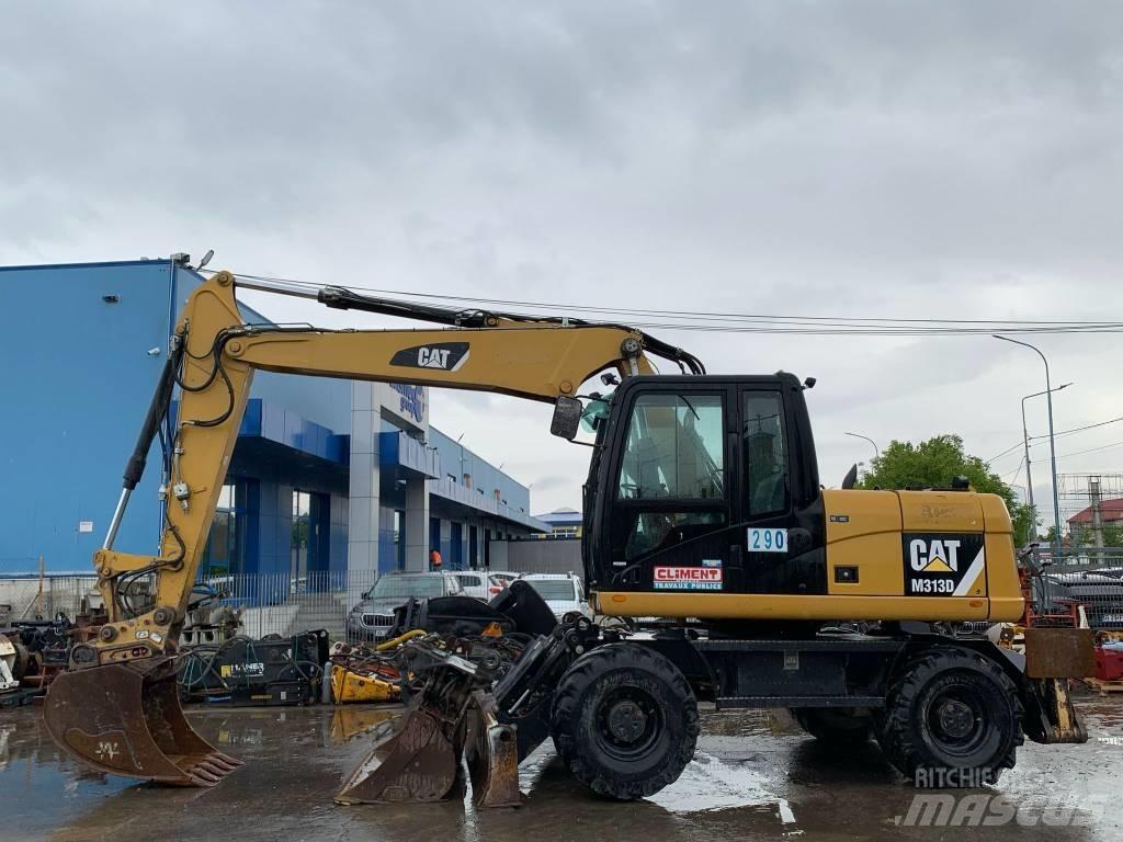 CAT M 313 D Escavadoras de rodas