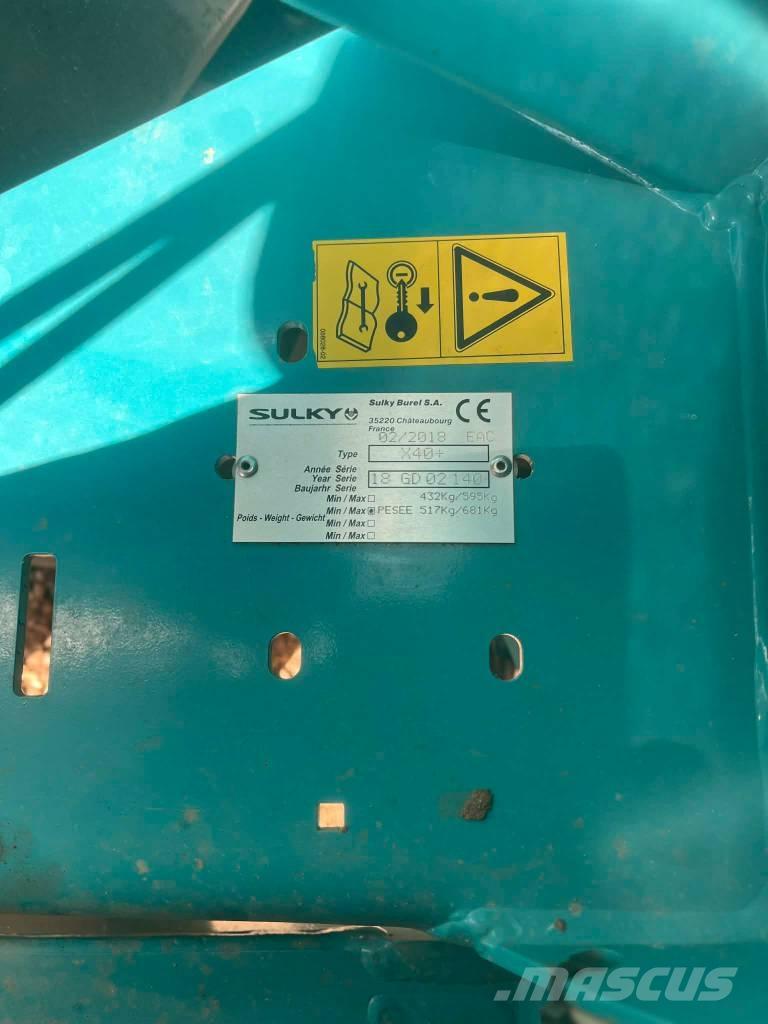 Sulky X40+ Espalhadores de estrume