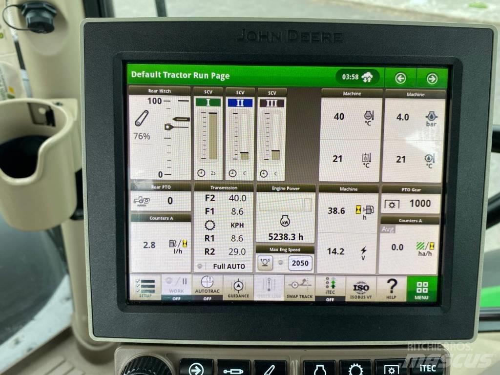 John Deere 6135R Tratores Agrícolas usados