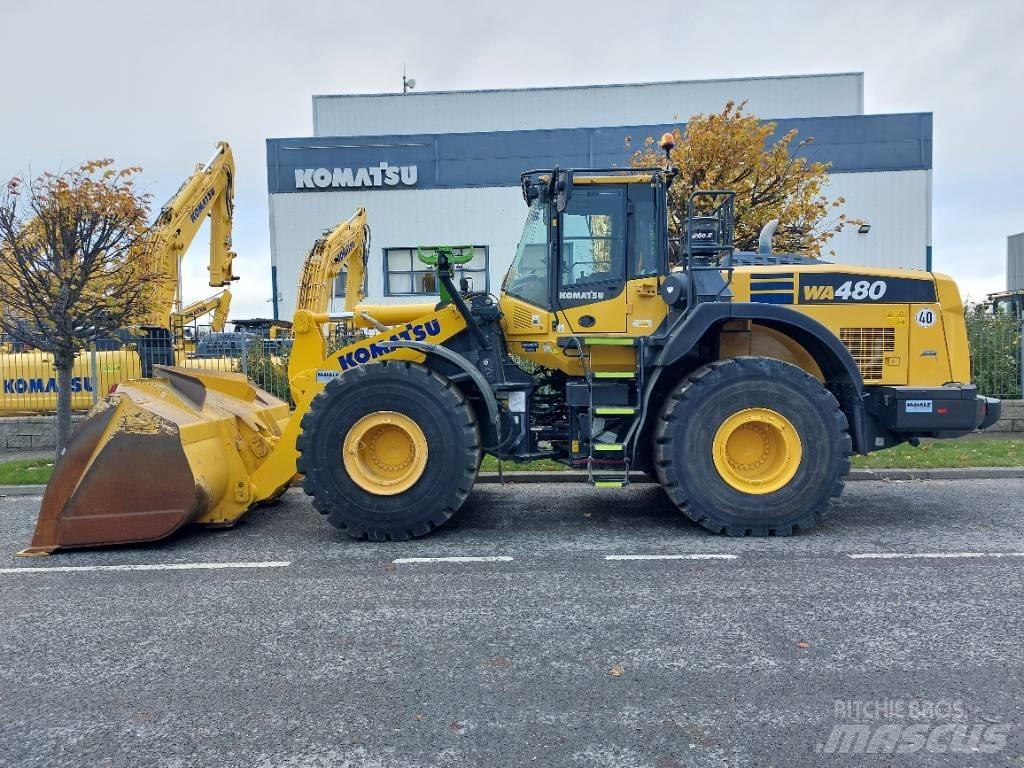 Komatsu WA480-8 Pás carregadoras de rodas