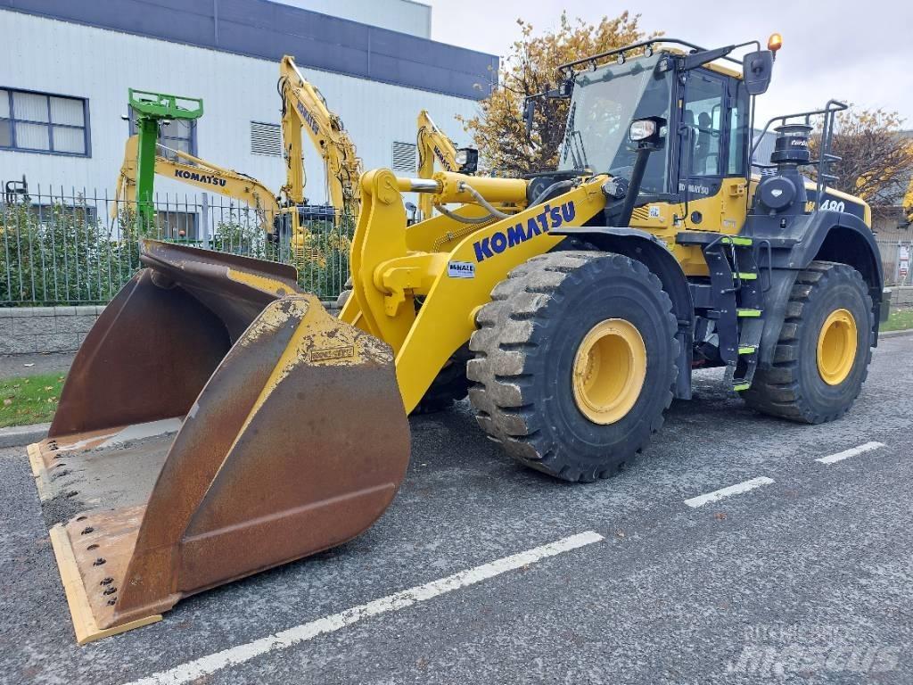 Komatsu WA480-8 Pás carregadoras de rodas