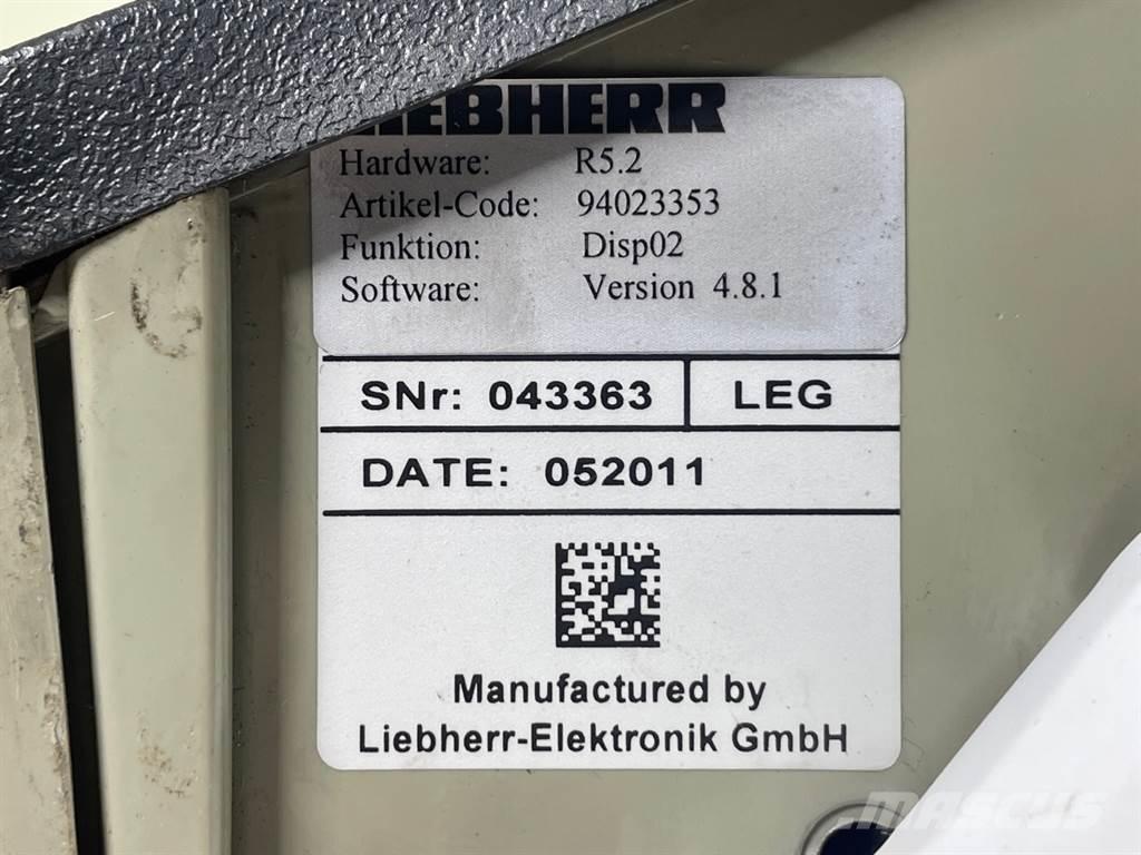 Liebherr A 924 C Electrónica