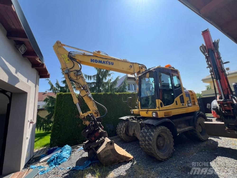 Komatsu PW 148-8 Escavadoras de rodas
