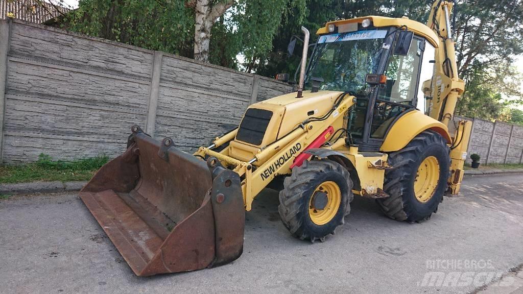 New Holland LB 110 Retroescavadoras