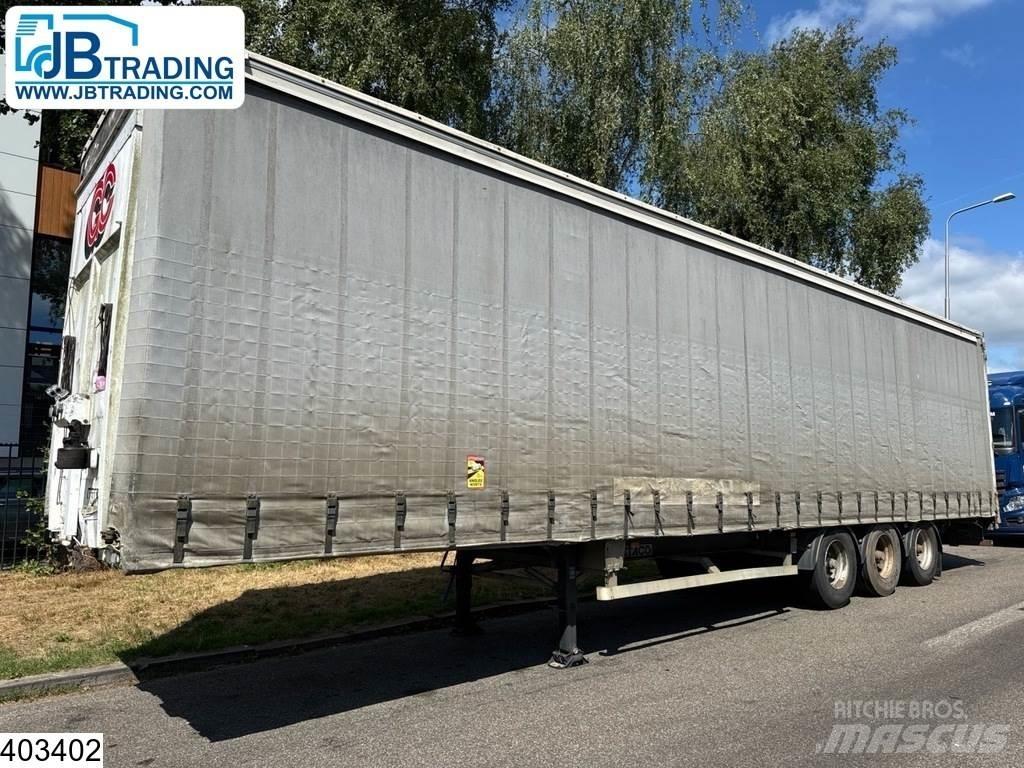 Metaco Tautliner Semi Reboques Cortinas Laterais