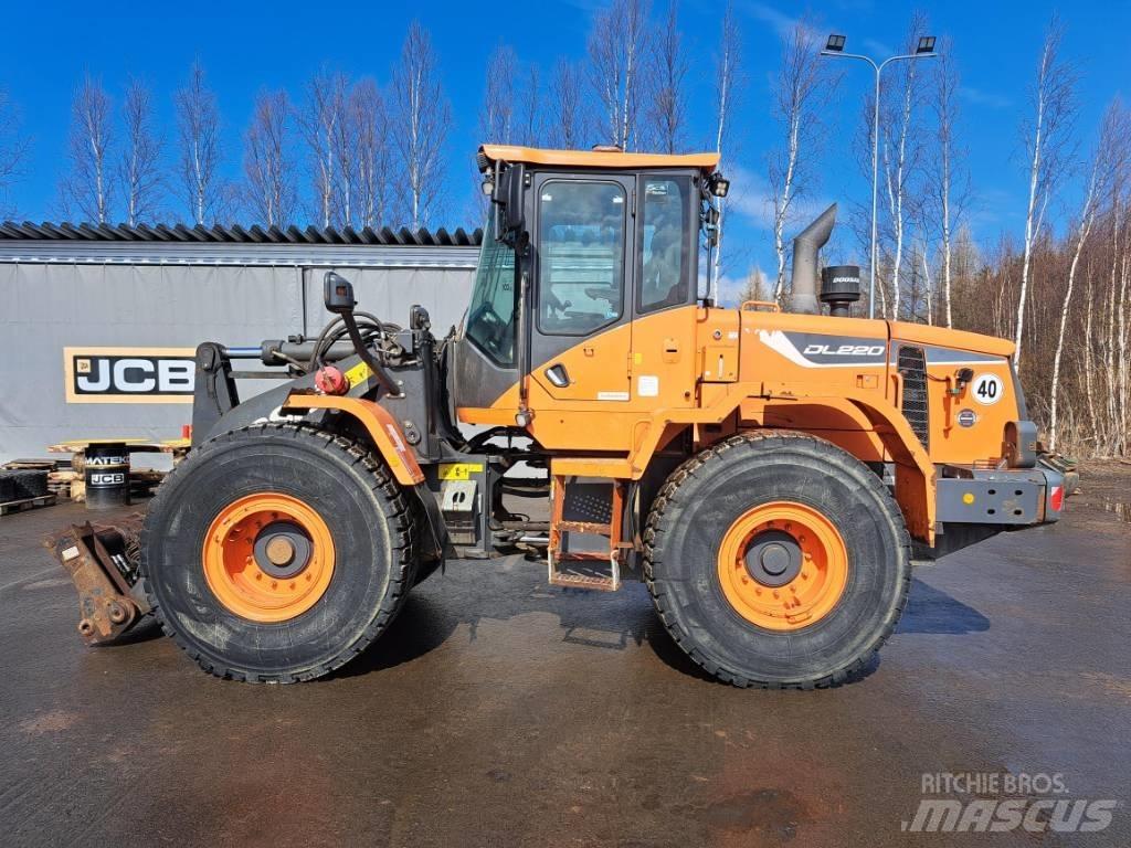 Doosan DL 220 Pás carregadoras de rodas