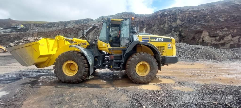 Komatsu WA470-8 Pás carregadoras de rodas