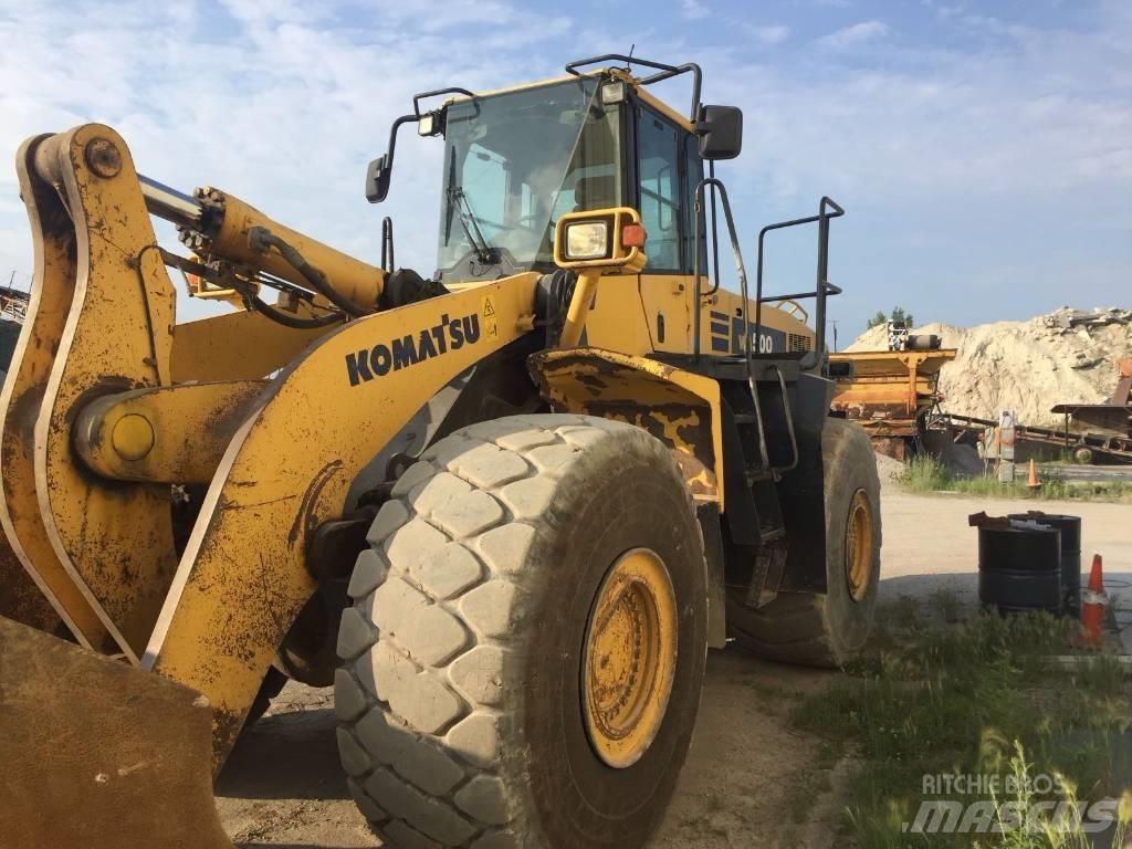 Komatsu WA500-6 Pás carregadoras de rodas