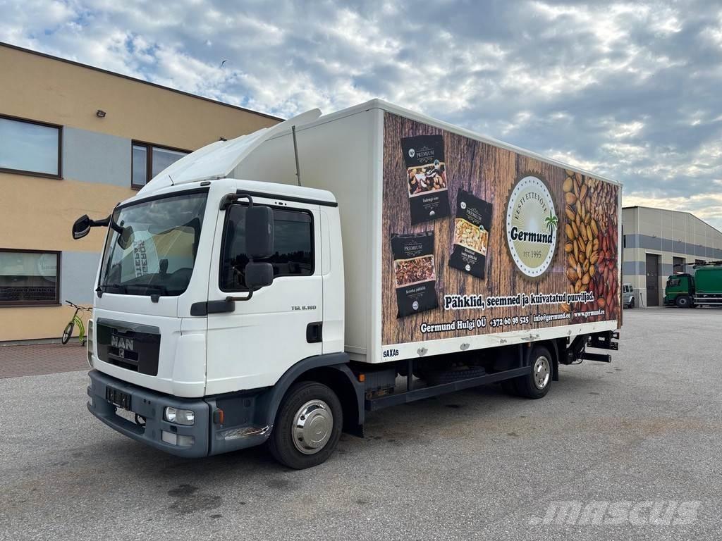 MAN TGL 8.180 + LIFT Camiões de caixa fechada
