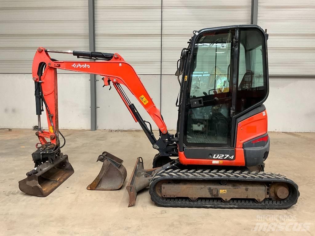 Kubota U 27-4 Mini Escavadoras <7t
