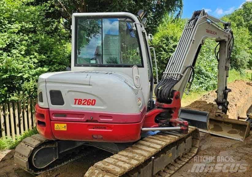 Takeuchi TB 260 Mini Escavadoras <7t