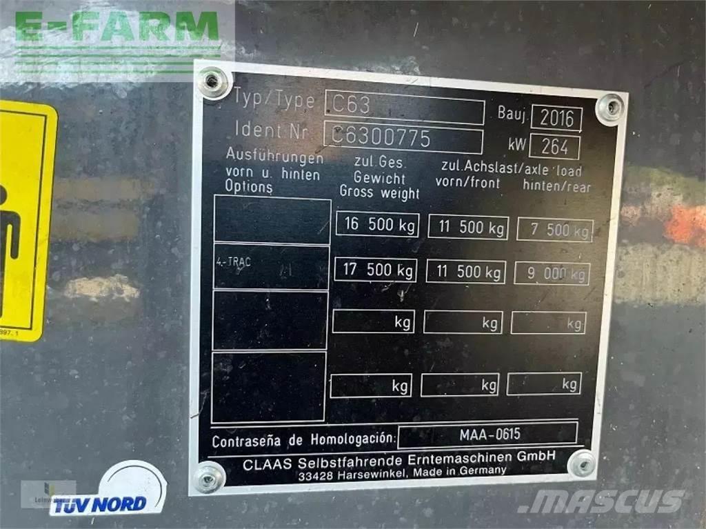 CLAAS lexion 630 Ceifeiras debulhadoras