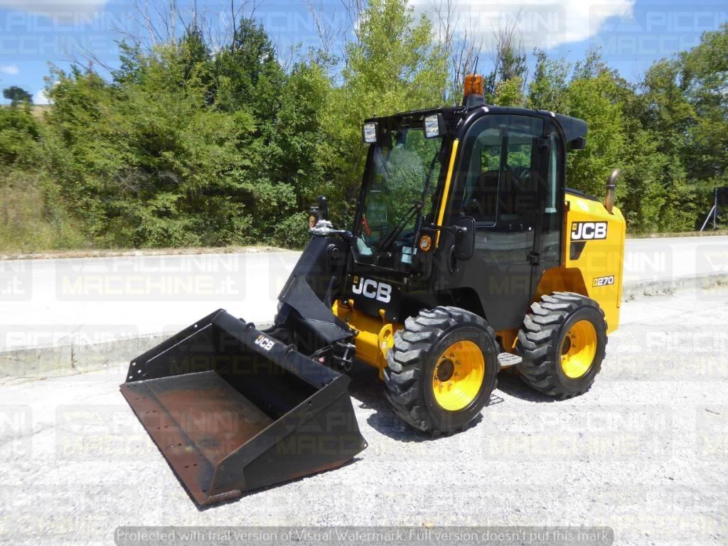 JCB 270 Carregadoras de direcção deslizante