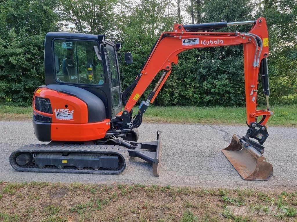 Kubota U 36-4 Mini Escavadoras <7t