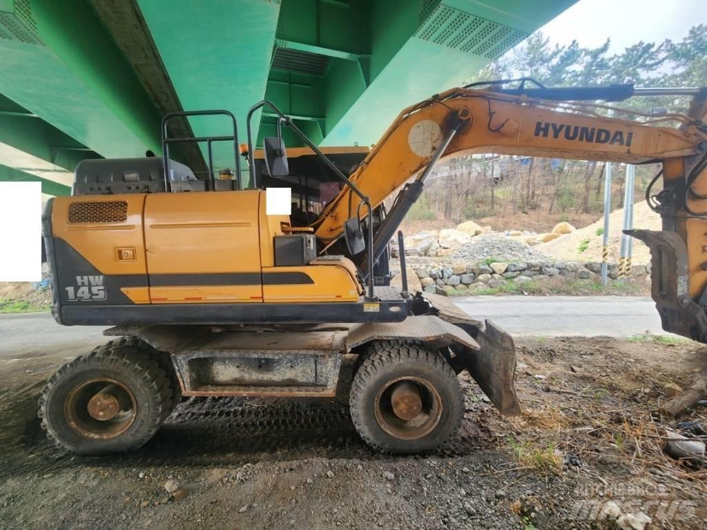 Hyundai HW 145 Escavadoras de rodas