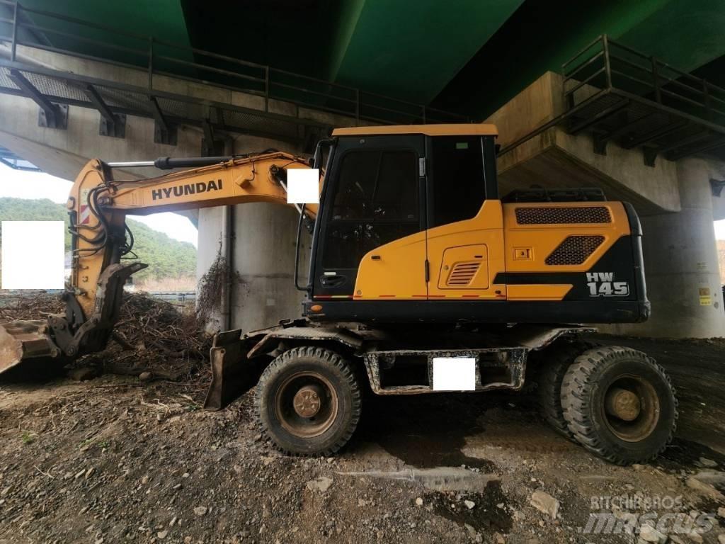 Hyundai HW 145 Escavadoras de rodas