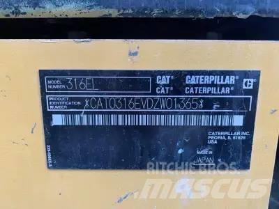 CAT 316 EL Escavadoras de rastos