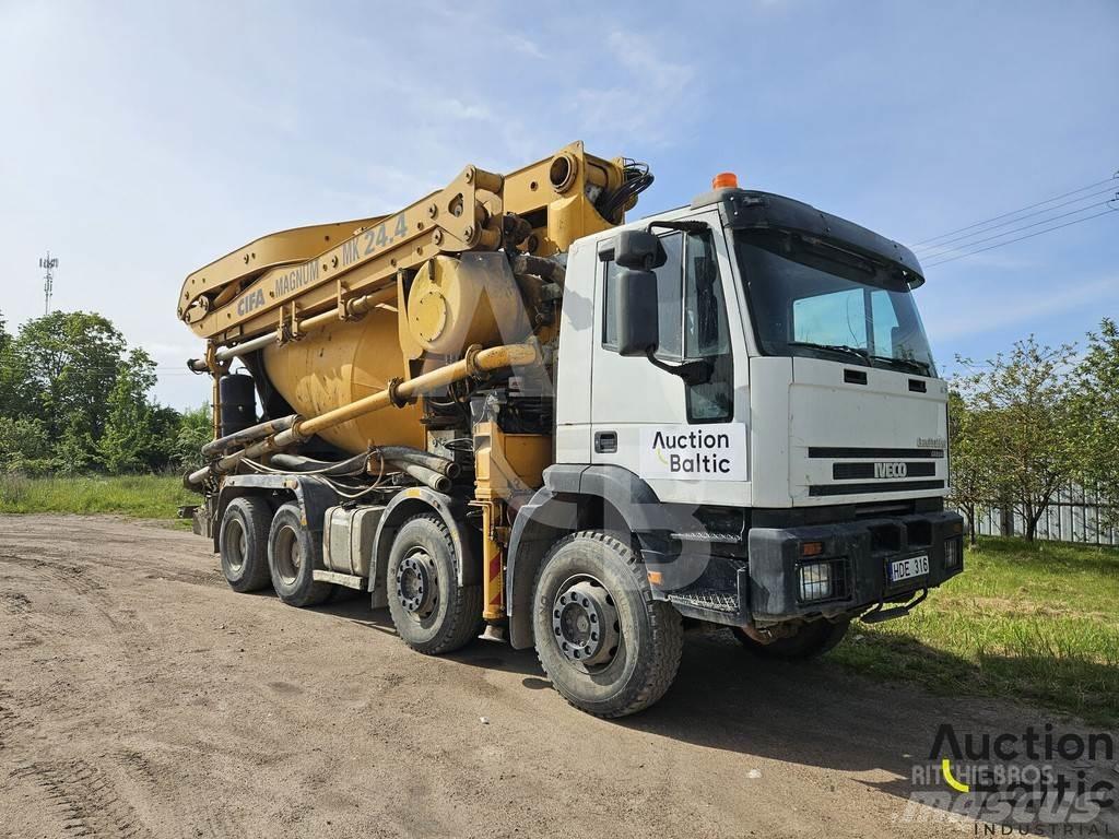 Iveco Magirus Camiões bomba Betão