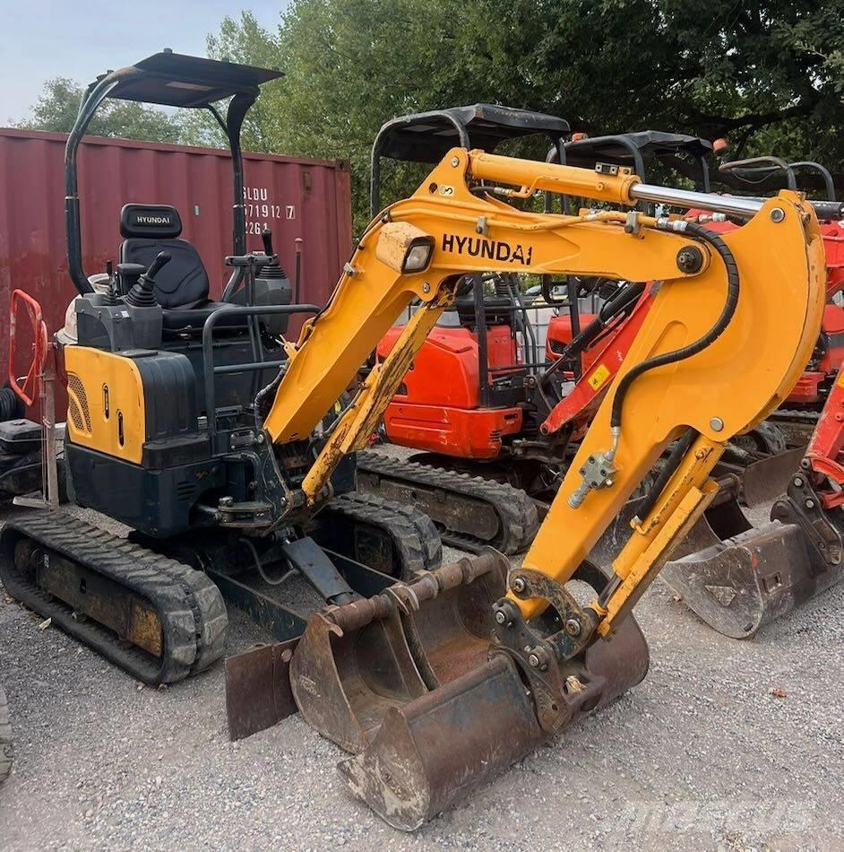 Hyundai R17-9 Mini Escavadoras <7t