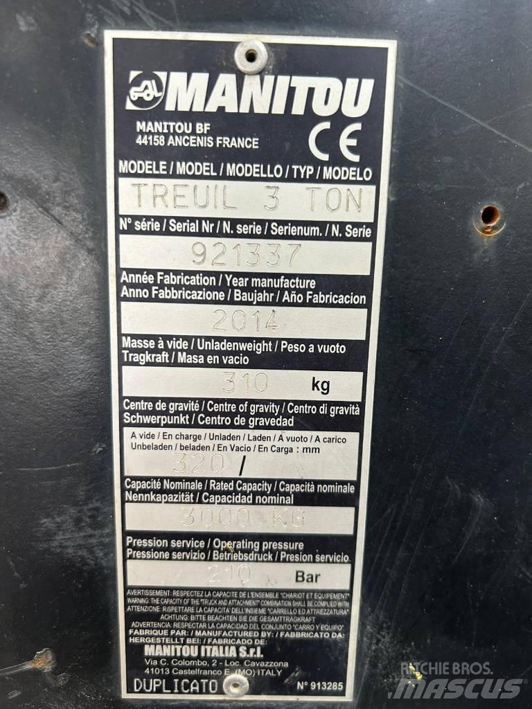 Manitou WINCH 3T Outros componentes