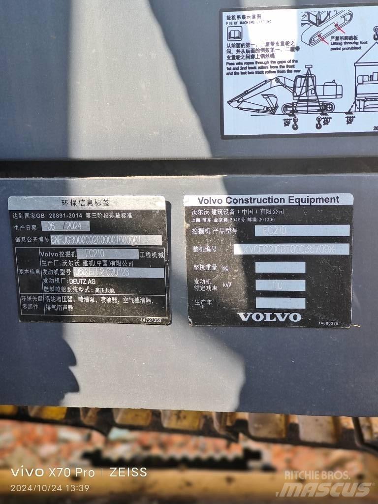 Volvo EC 210 Escavadoras de rastos
