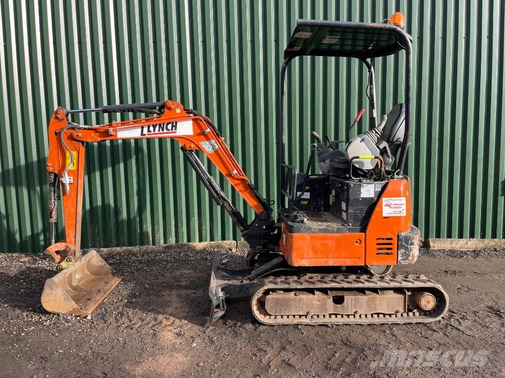 Hitachi ZX 19 U-6 Mini Escavadoras <7t
