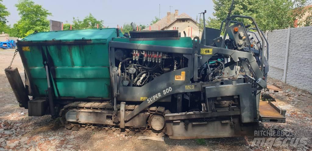 Vögele Super 800 Pavimentadoras de asfalto