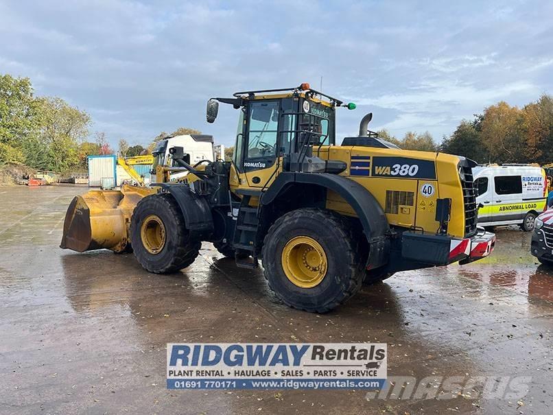 Komatsu WA 380-8 Pás carregadoras de rodas