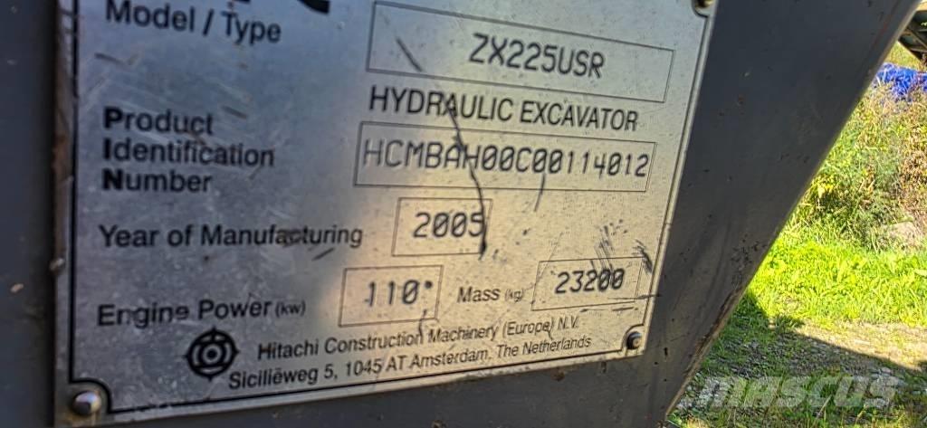 Hitachi ZX 225 USR Escavadoras de rastos