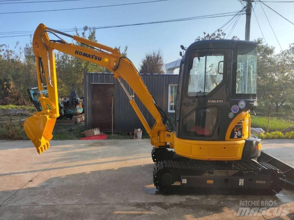 Komatsu PC 35 MR Mini Escavadoras <7t