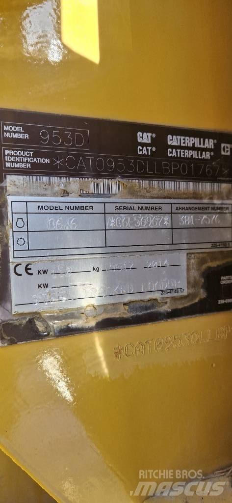 CAT 953 D Pás Carregadoras de rastos