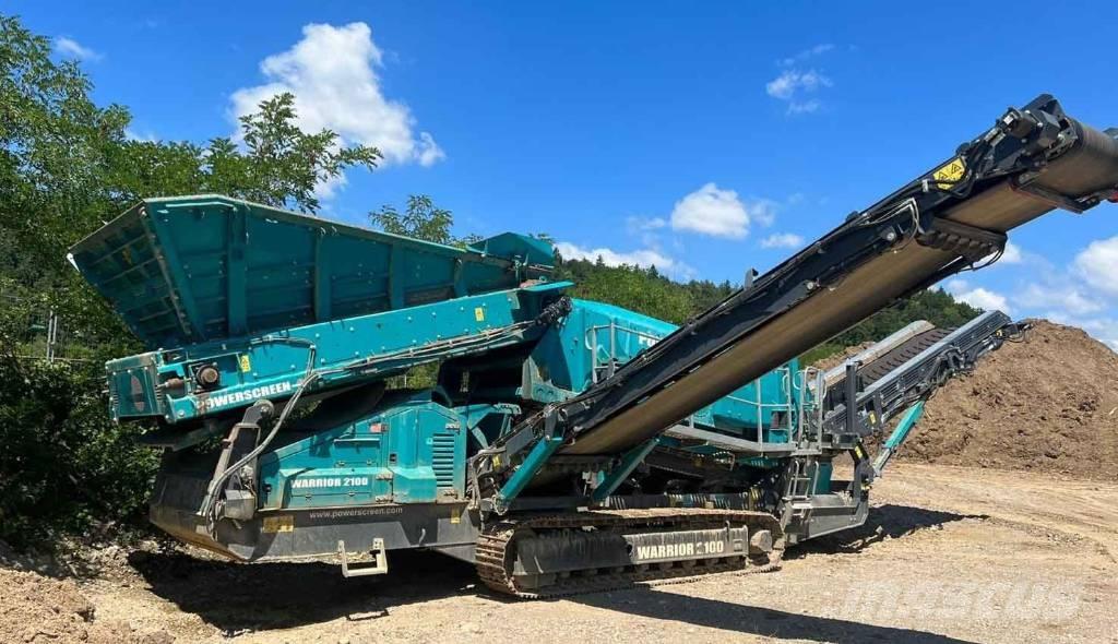  POWERSREEN 2100 Crivos móveis