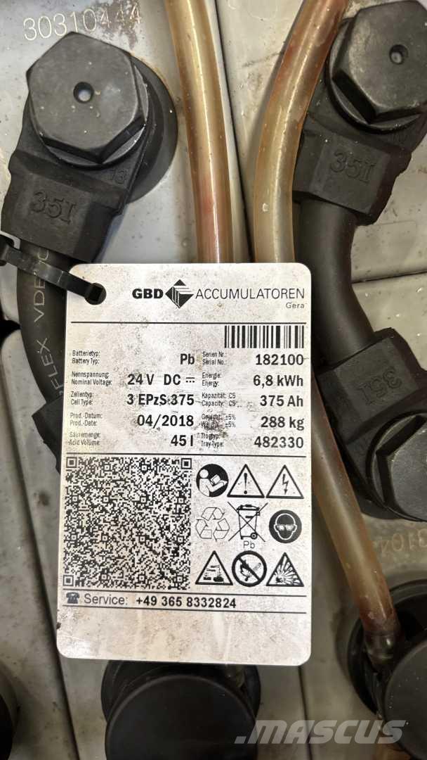 Linde L16 Empilhador para operador externo