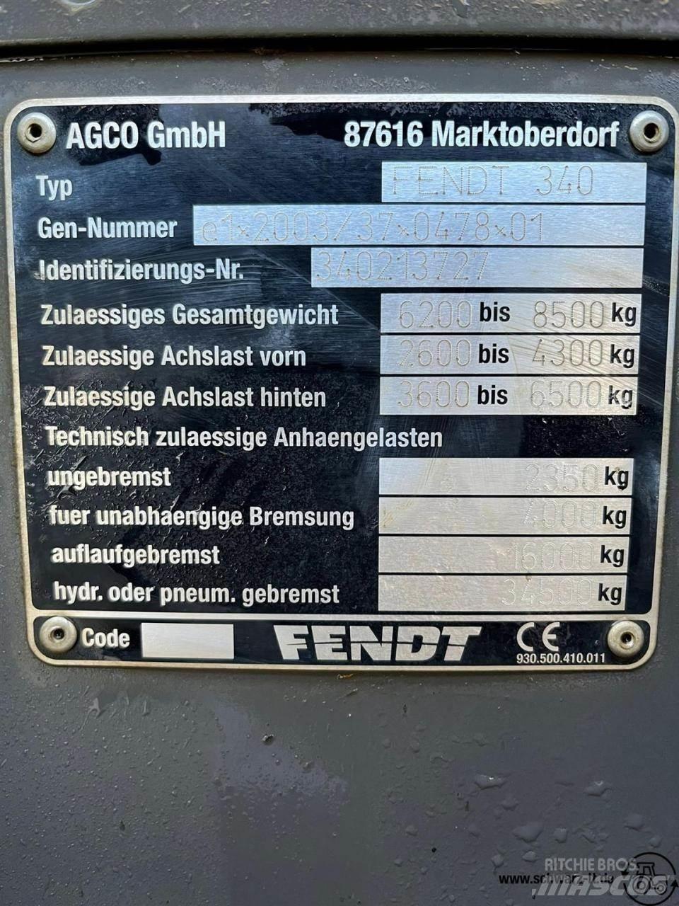 Fendt 313 Vario Tratores Agrícolas usados