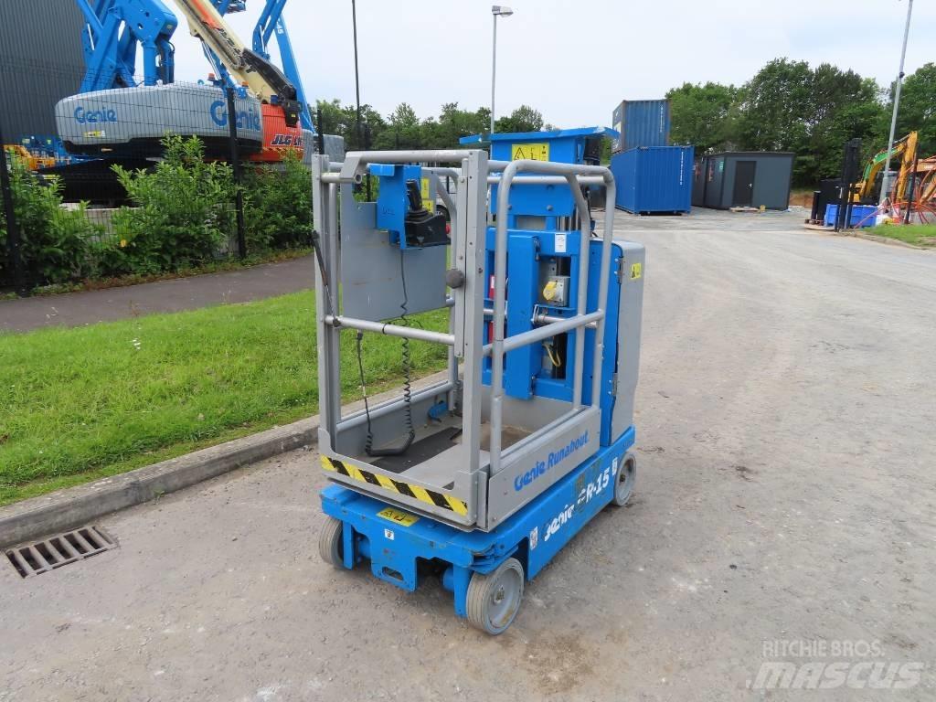 Genie GR 15 Plataformas de Mastro Vertical