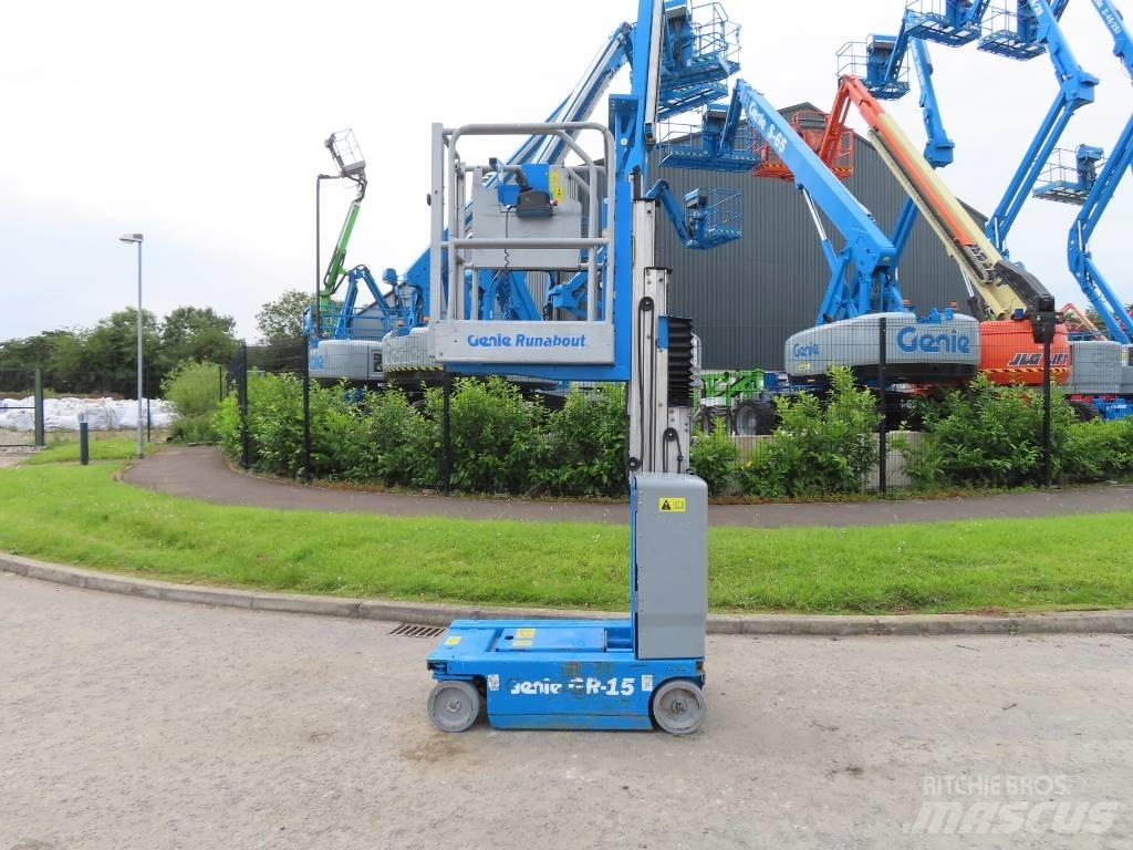 Genie GR 15 Plataformas de Mastro Vertical