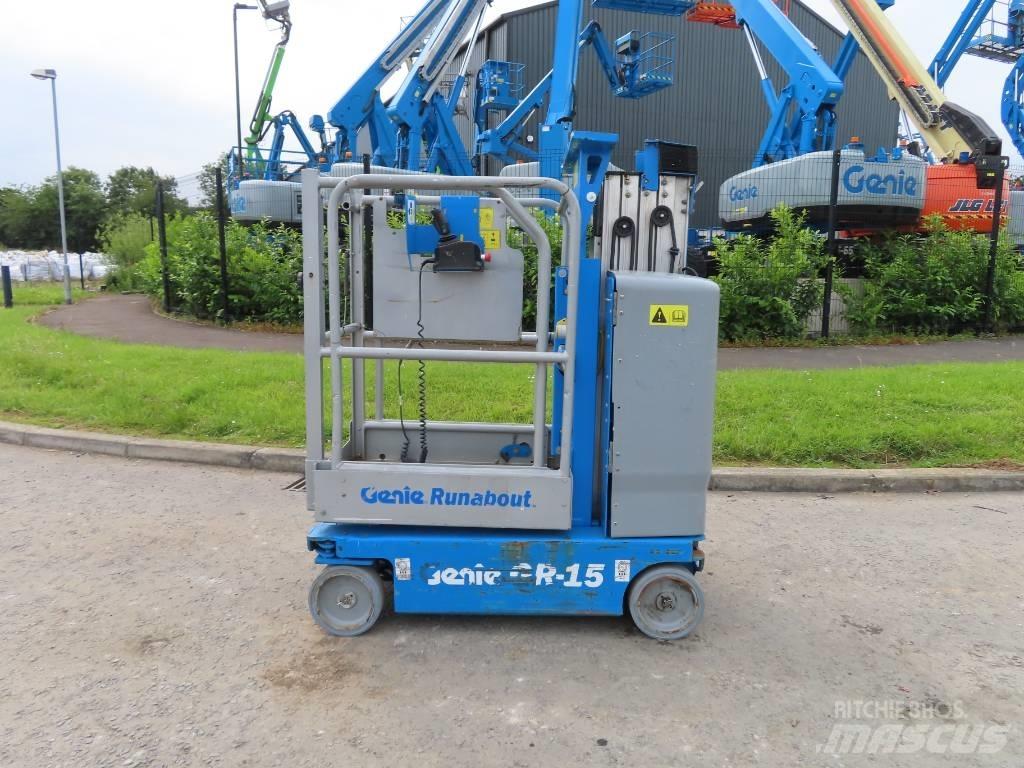Genie GR 15 Plataformas de Mastro Vertical