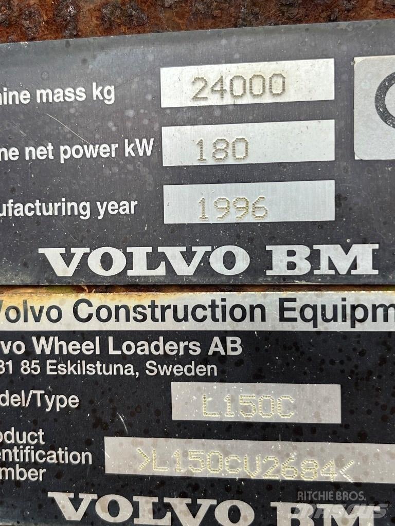 Volvo L 150 C Pás carregadoras de rodas