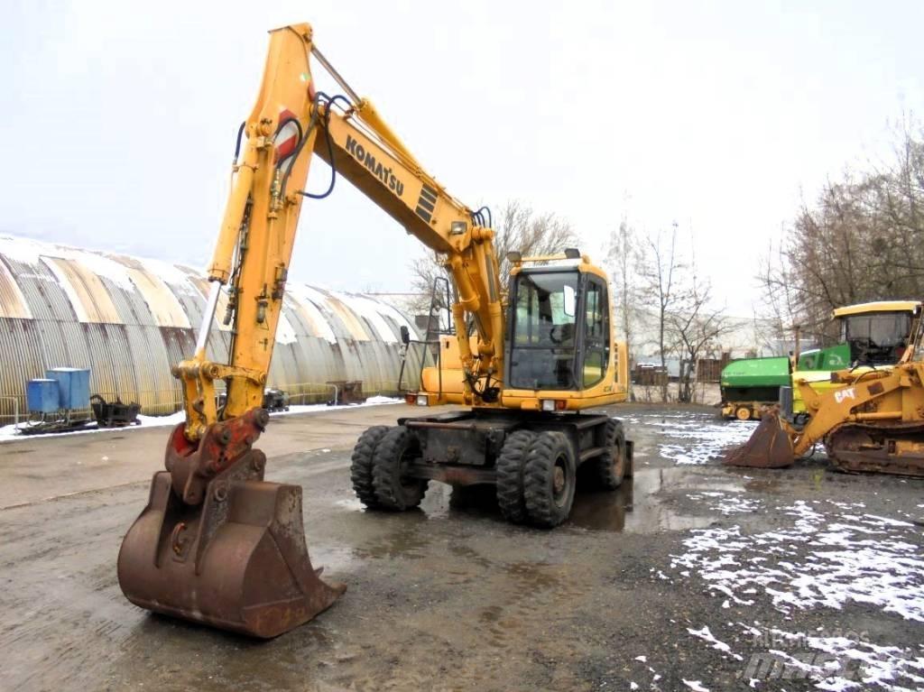 Komatsu PW 130ES-6K Escavadoras de rodas