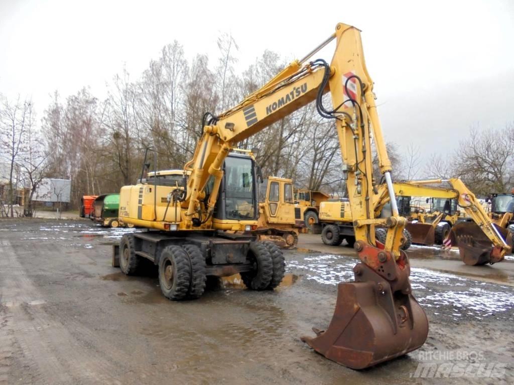 Komatsu PW 130ES-6K Escavadoras de rodas