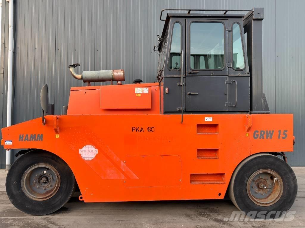 Hamm GRW15 Cilindros Compactadores de pneus