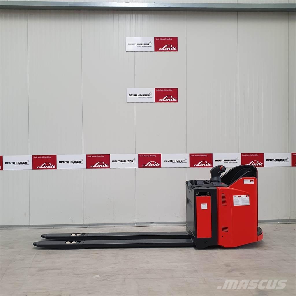 Linde T20SP lang Empilhador para operador externo