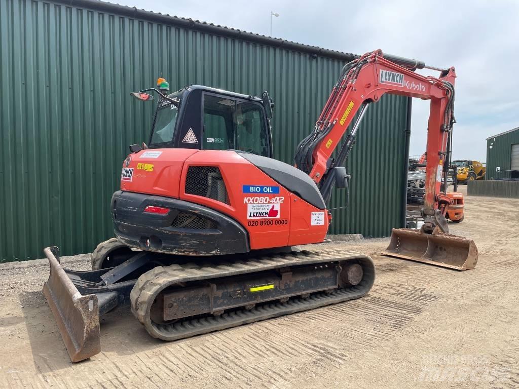 Kubota KX 080 Escavadoras Midi 7t - 12t