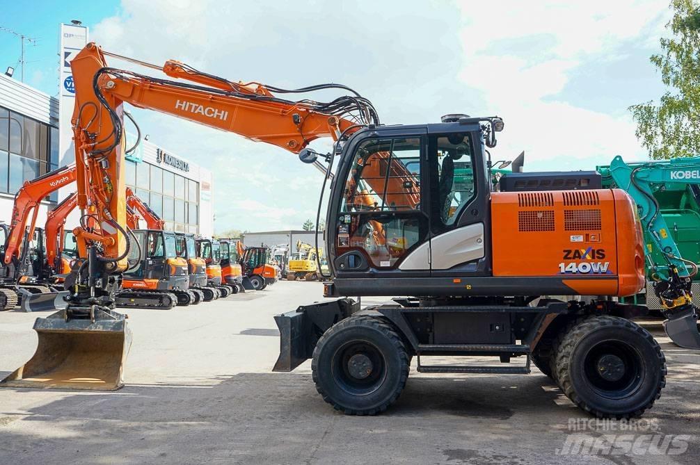 Hitachi ZX 140 W-6 Escavadoras de rodas