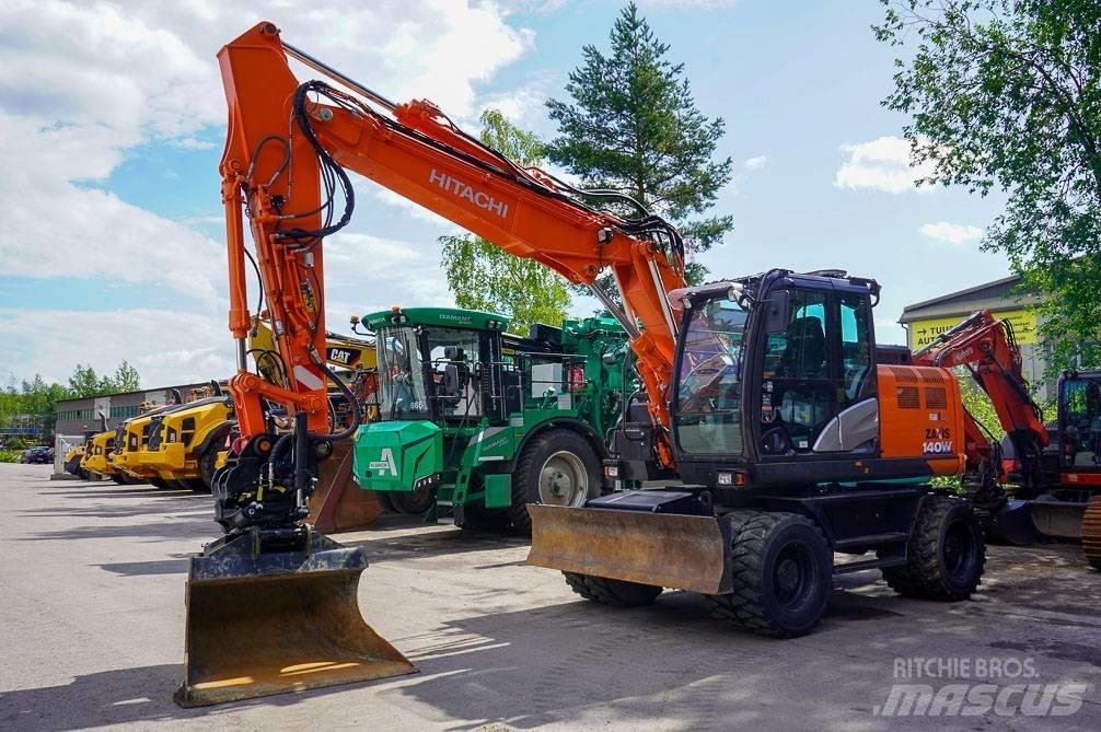 Hitachi ZX 140 W-6 Escavadoras de rodas