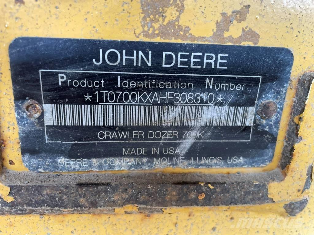 John Deere 700 KLGP Dozers - Tratores rastos