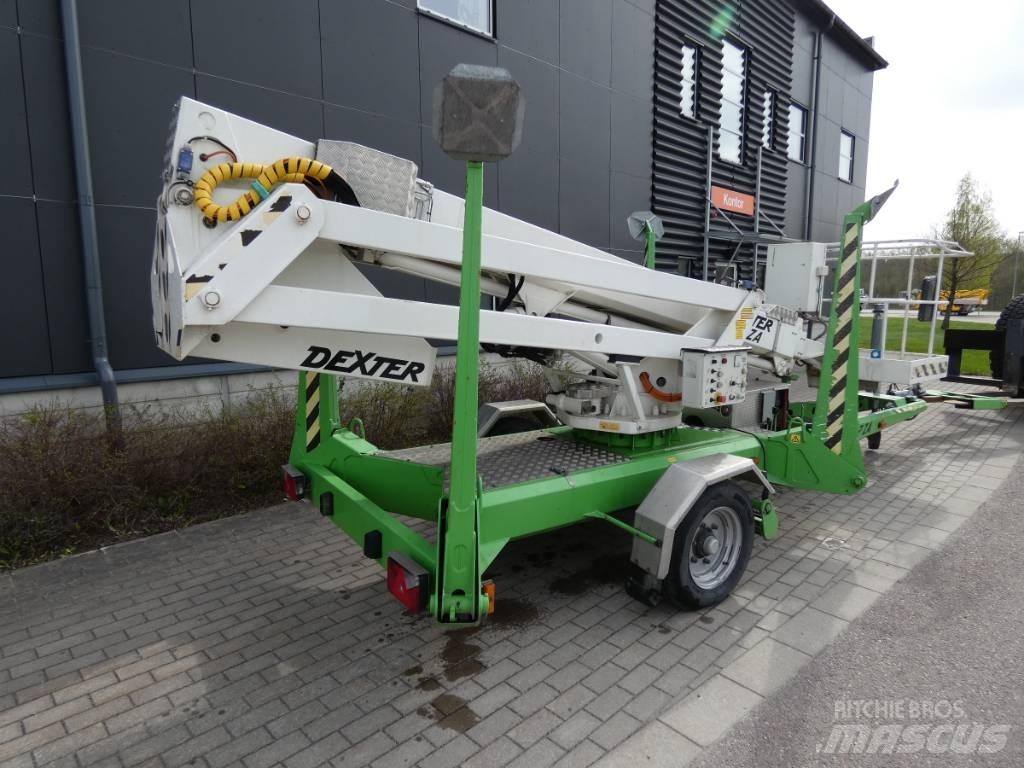 Dexter 17ZA Skylift Plataformas aéreas montadas em atrelados