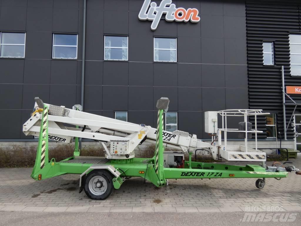 Dexter 17ZA Skylift Plataformas aéreas montadas em atrelados